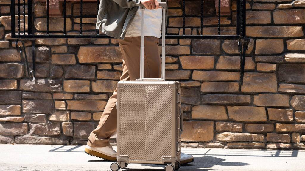 Titaner Voyager is Waterproof Titanium Suitcase Built to go Where You Go Titaner Voyager Carry-On System