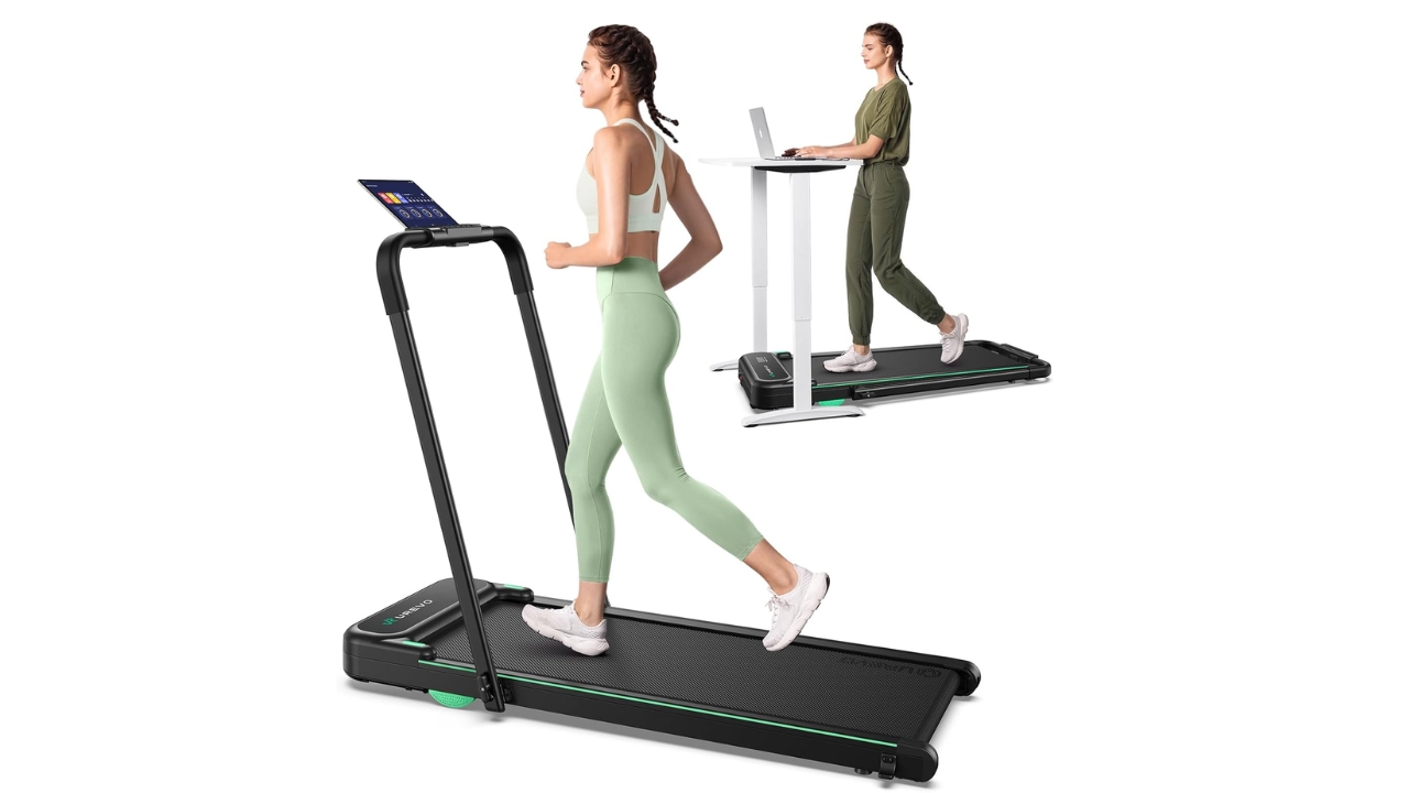UREVO Strol 2E Smart 2-in-1 Folding Treadmill