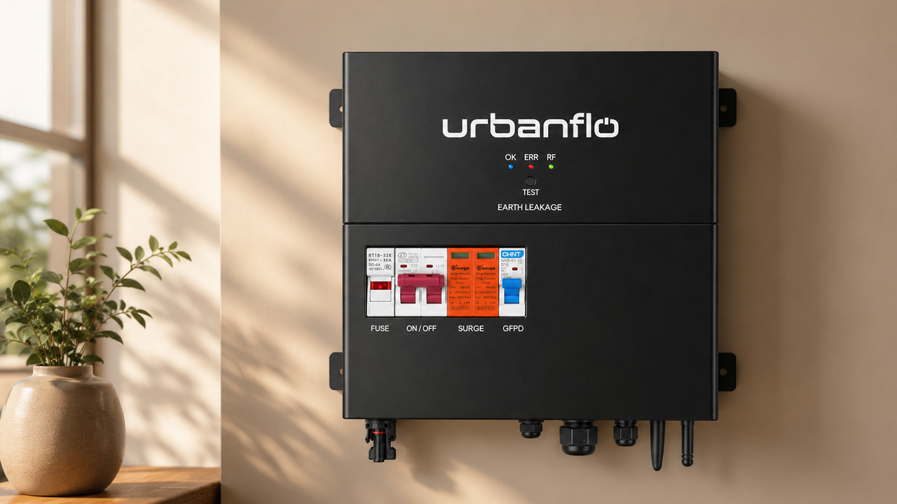Urbanflo PV2Heat Solar Inverter
