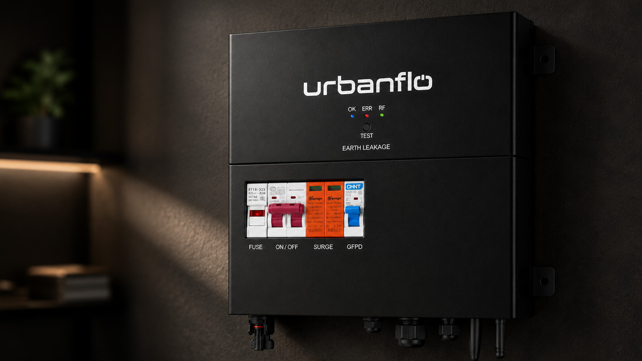 Urbanflo PV2Heat Solar Inverter