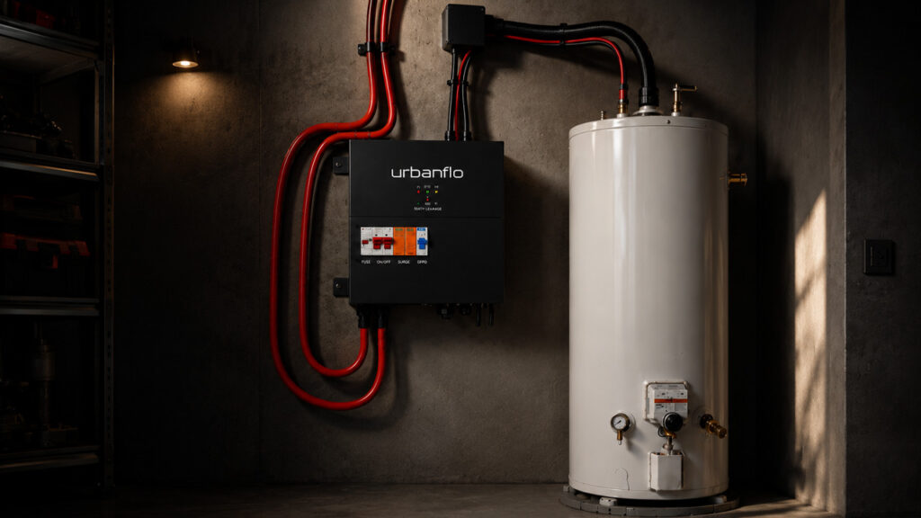 Urbanflo PV2Heat Solar Inverter