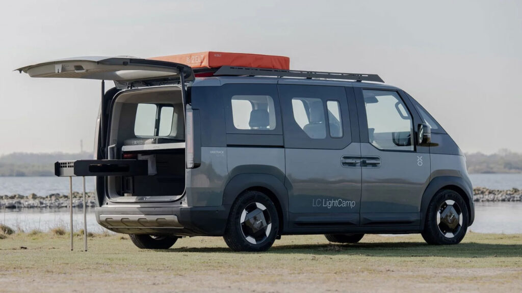 Vantrack Reveals LightCamp Concept for Kia PV5 Passenger Van