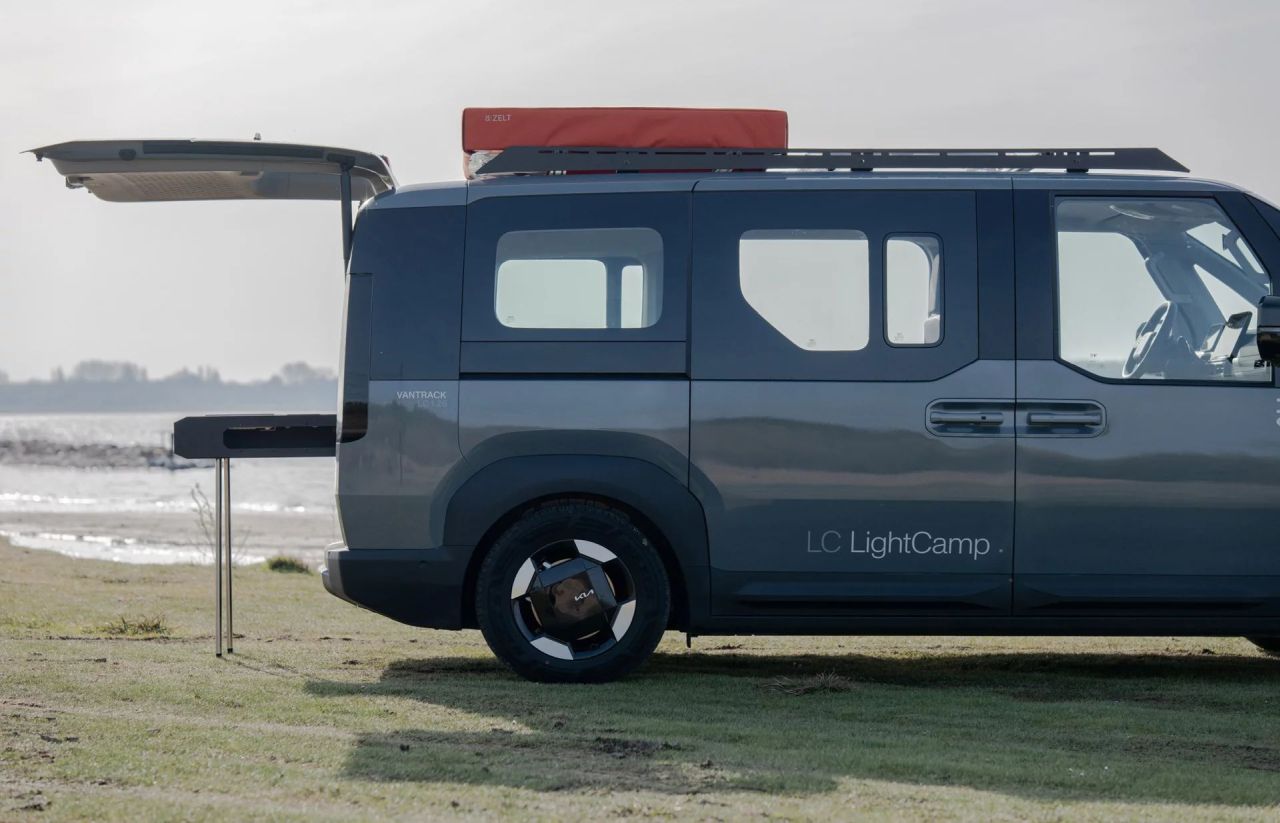 Vantrack Reveals LightCamp Concept for Kia PV5 Passenger Van