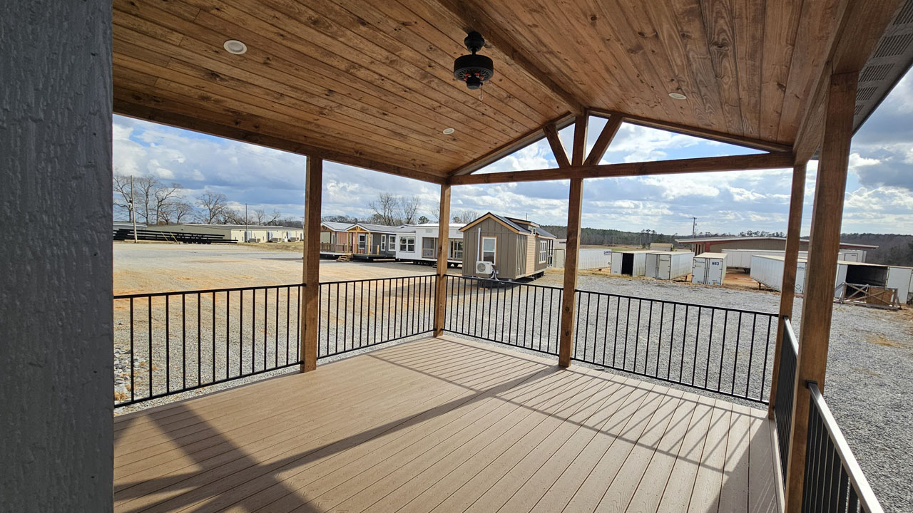 Veranda Tiny House for indoor-outdoor living