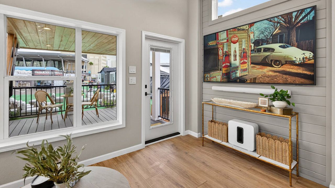 Vista tiny house Living room
