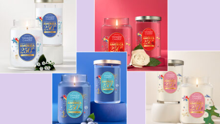 Yankee Candle Drops 4th of July Collection Celebrating America’s 250th Birthday Yankee Candle Happy Birthday America collection