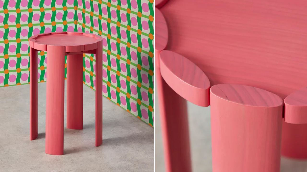 Biscuit Pine Side Table