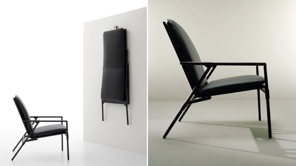 B&B Italia Revives Richard Sapper’s Iconic Nena Folding Armchair, Celebrating Legacy of Functional Innovation B&B Italia Reissues Richard Sapper’s Nena Armchair